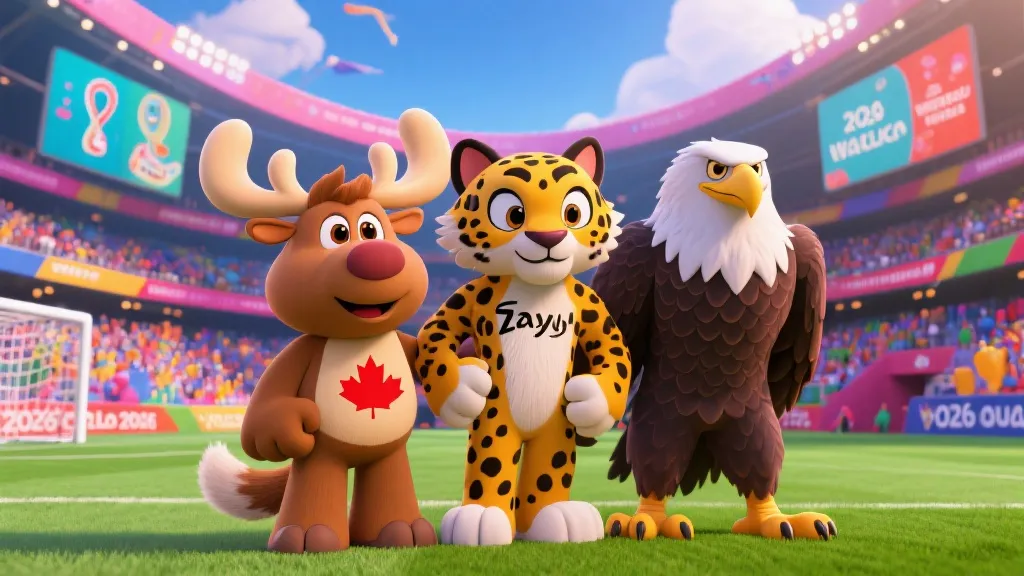 揭秘2026世界杯吉祥物：Maple、Zayu与Clutch背后的文化密码与狂欢寓意